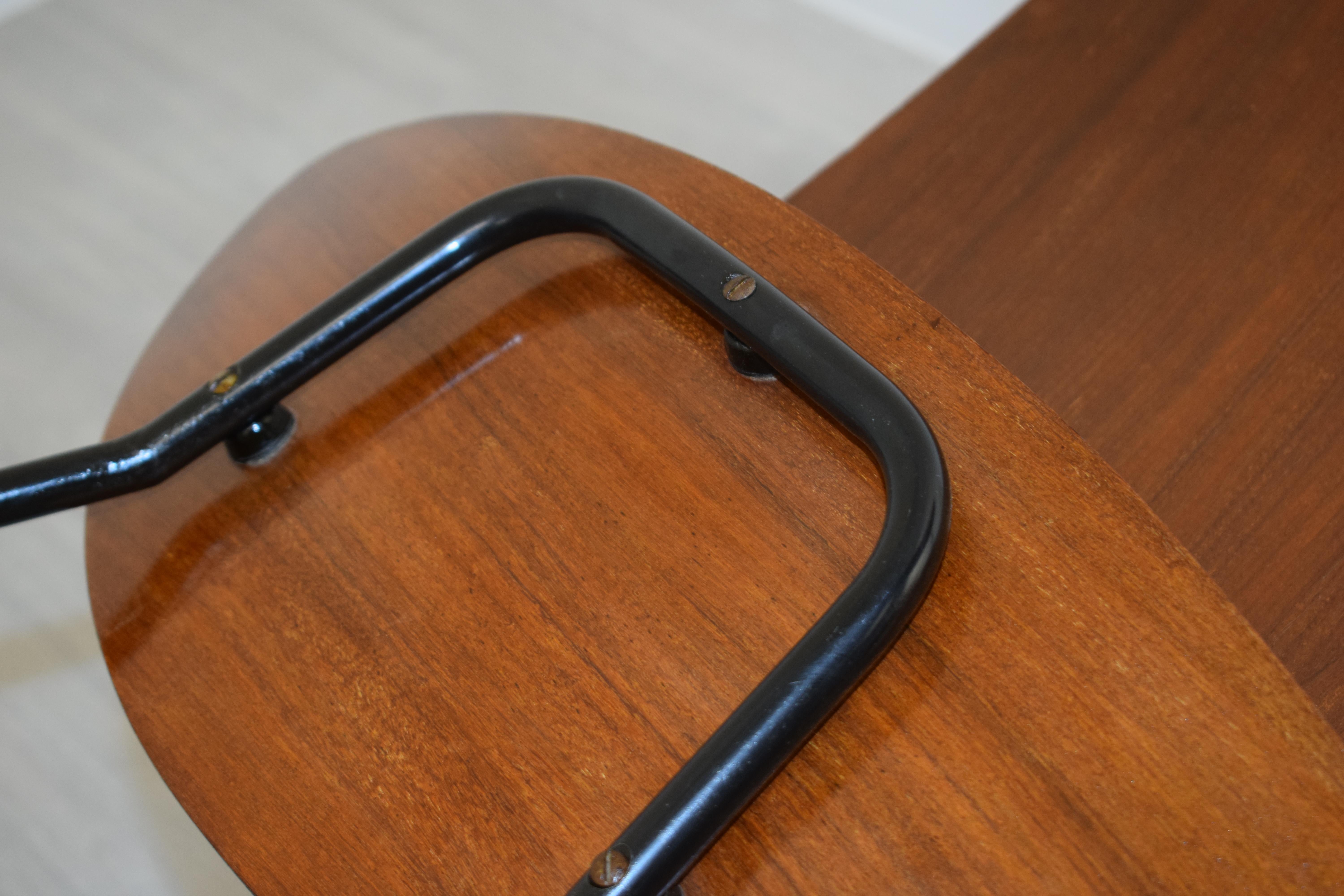 Set di 4 sedie- Ferro e legno curvato en vente 13