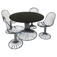 Set di 4 Sedie Margot e Tavolo Tulip di Gastone Rinaldi per Rima, Italia
