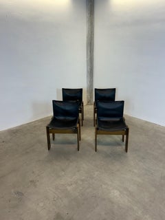 Set di 4 sedie Monk originali Afra e Tobia Scarpa per Molteni&C 1973