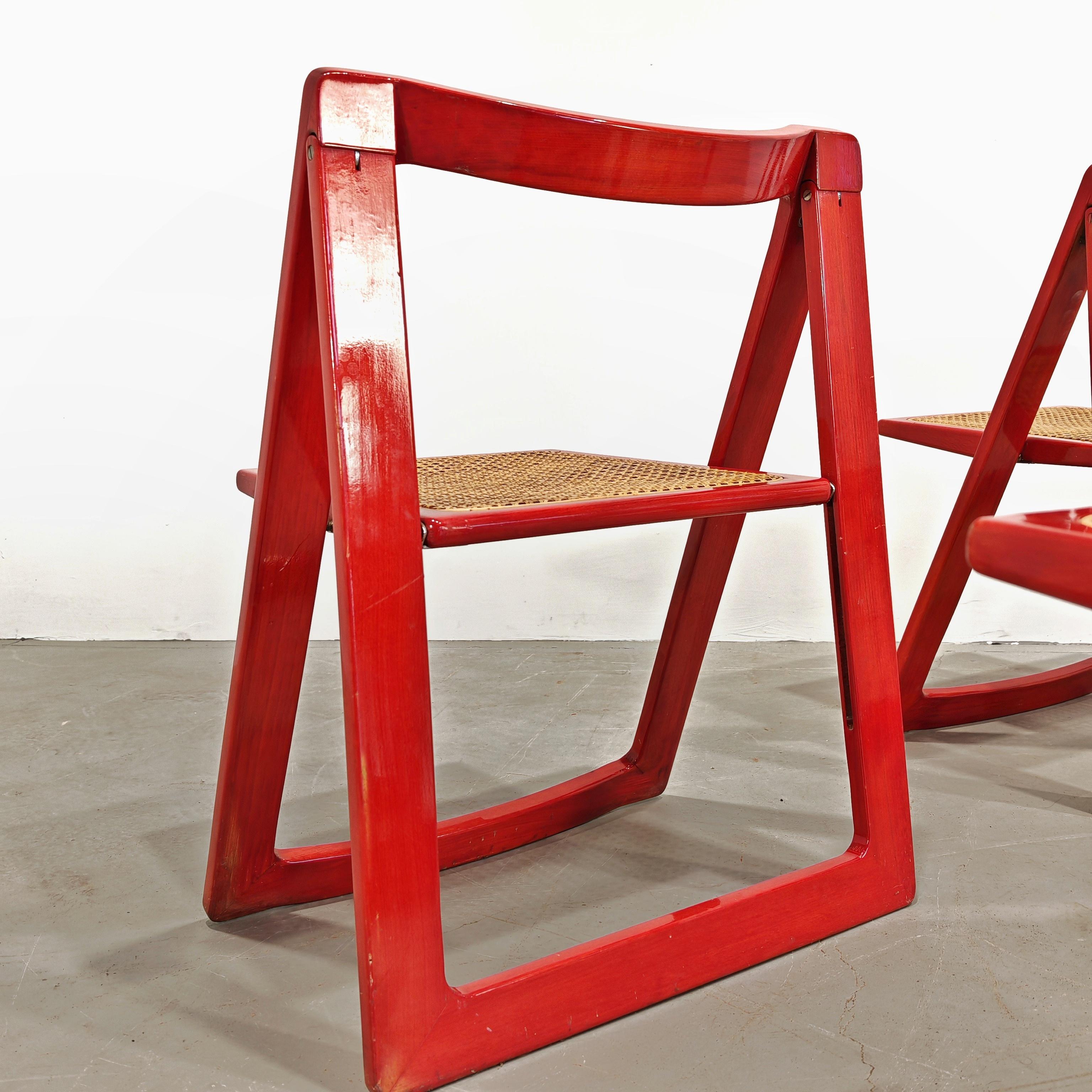 Set of 4 Folding Chairs 