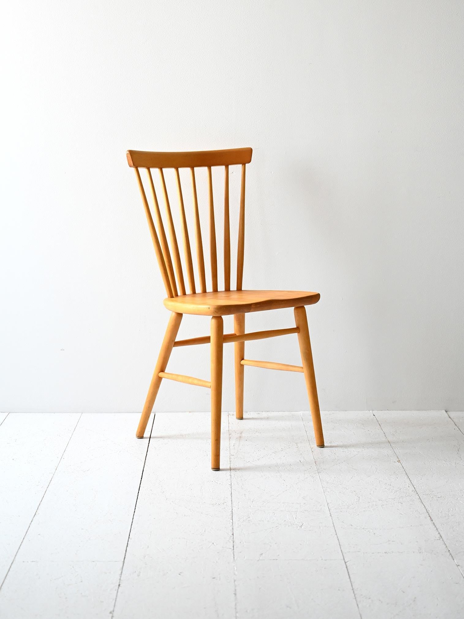 Juego de 4 sillas Pinstollar Mid-20th Century en venta