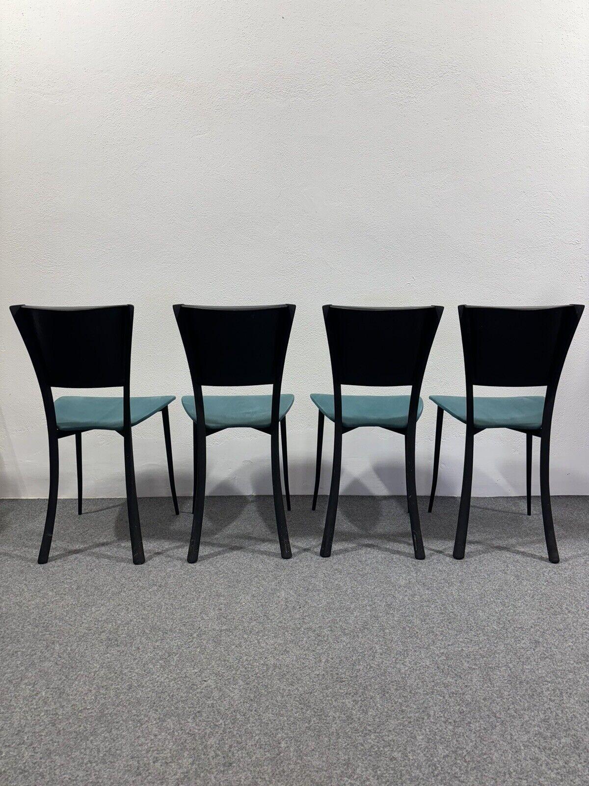 Postmoderne Ensemble de 4 chaises design postmodernes en vente
