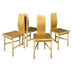 Set of 4 Vela chairs by Enzo Mari for Driade