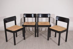 Set of 4 chairs - Vico Magistretti for Schiffini, 1970s