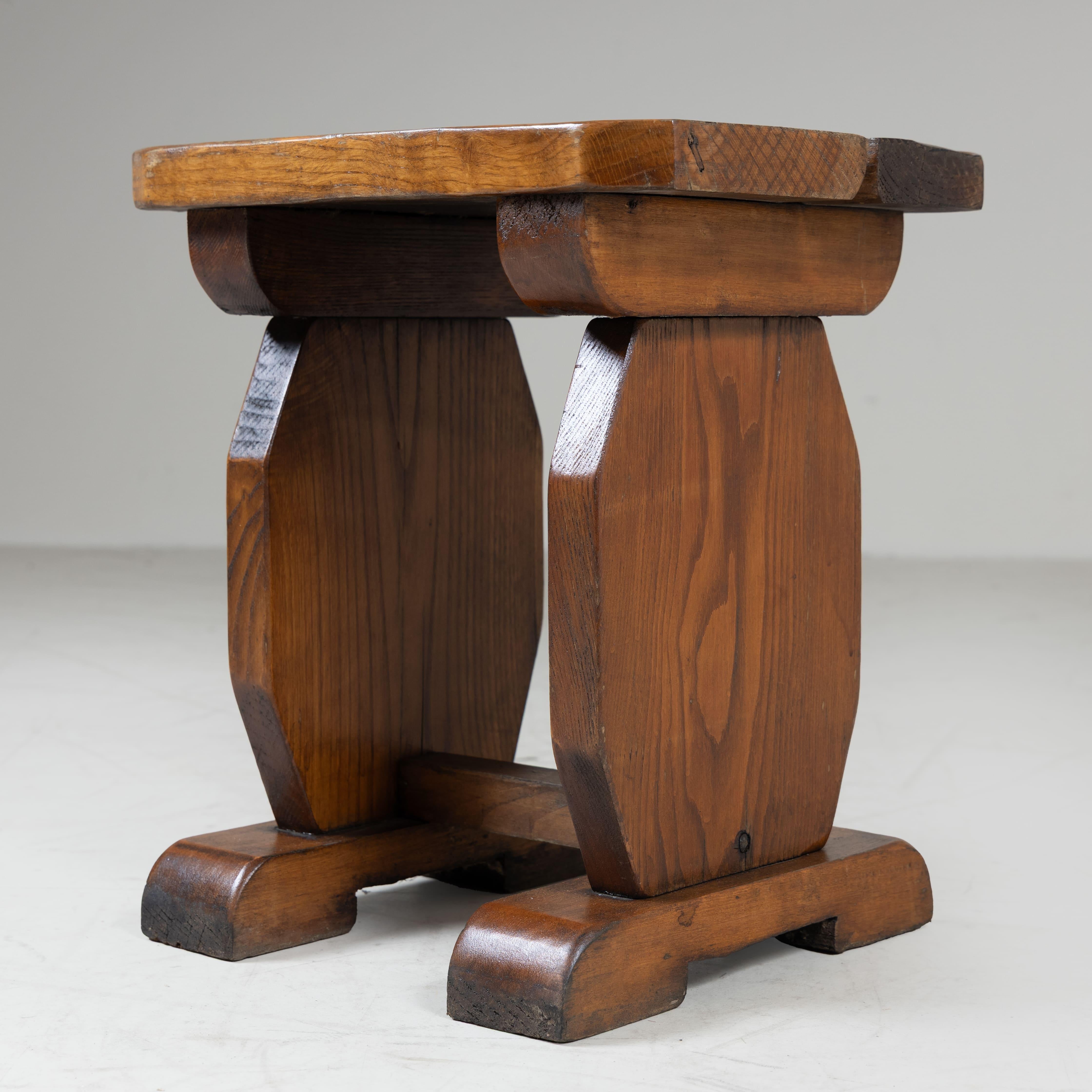 Set di 4 sgabelli in stile brutalista, 1960 in vendita 4