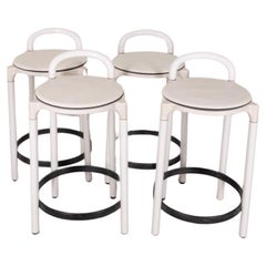 Set di 4 sgabelli vintage anni 70 mod. Polo design Anna Castelli per Kartell