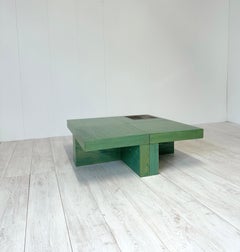 Set of 4 small modular tables mod. Nac, Cesare Augusto Nava, Italy, 1970s