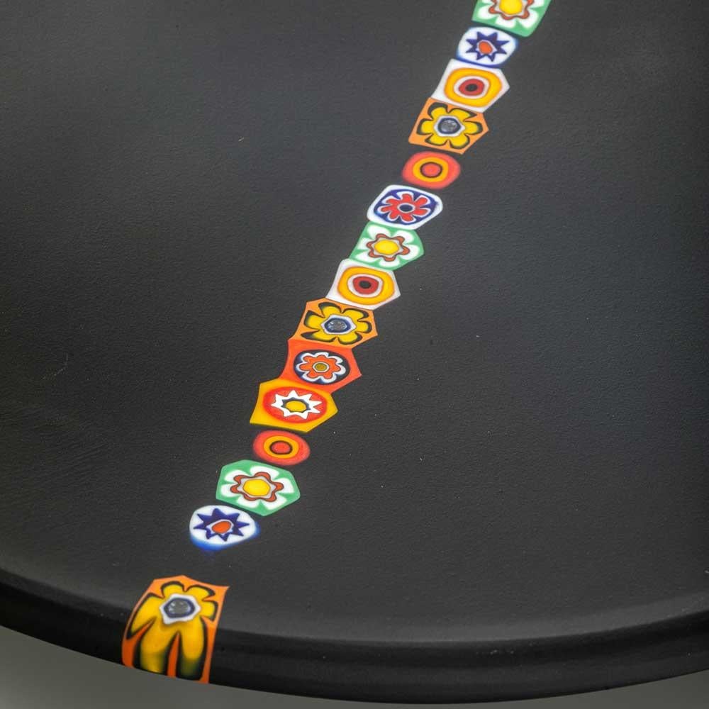 Set de 5 platos de cristal de Murano - Diseño Eliana Lorena , 