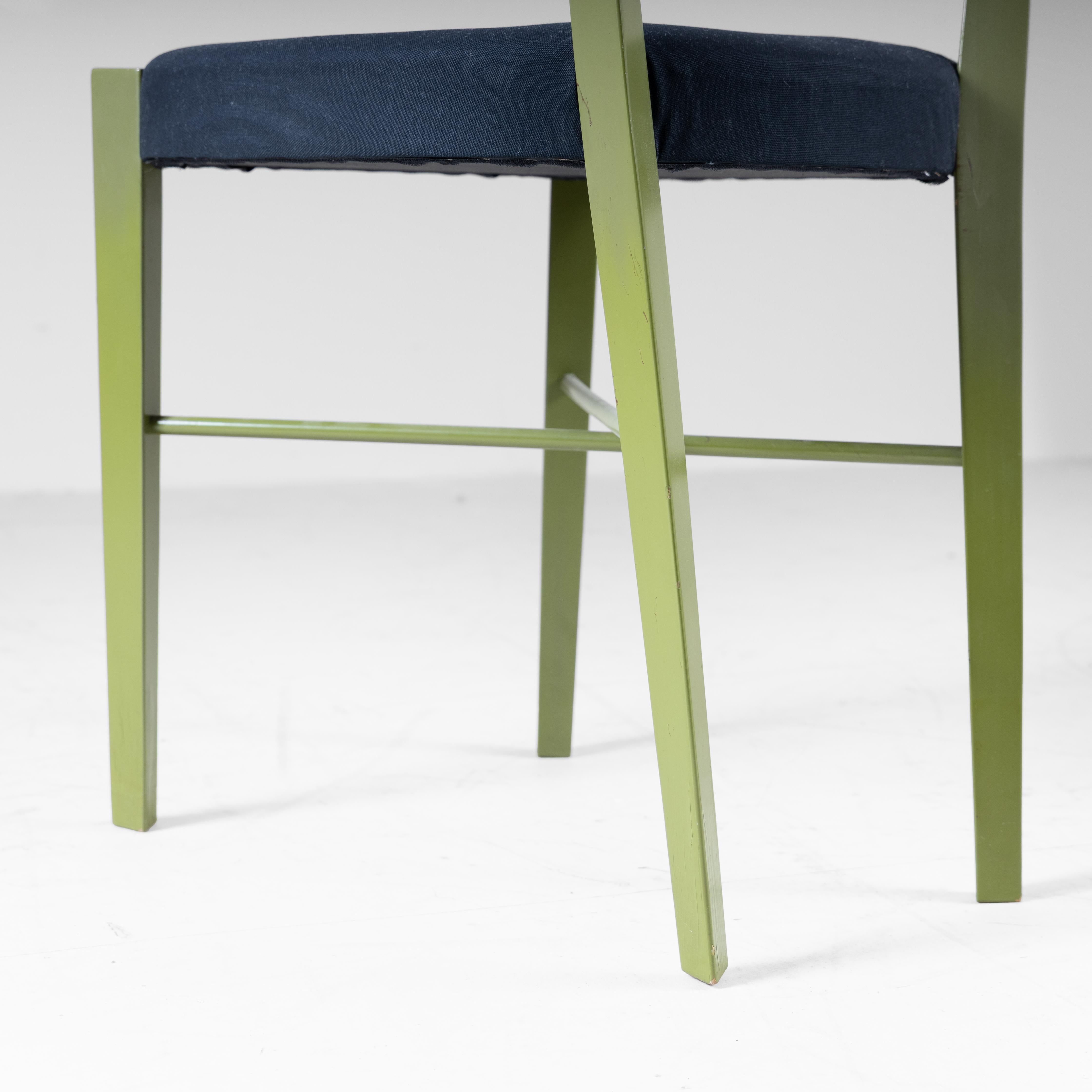 Set di 5 sedie Mod. 969, Gio Ponti,  Montina, 1969 in vendita 3