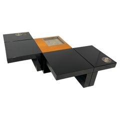 Set di 5 tavolini modulari mod. Nac, Cesare Augusto Nava, Italia, anni '70