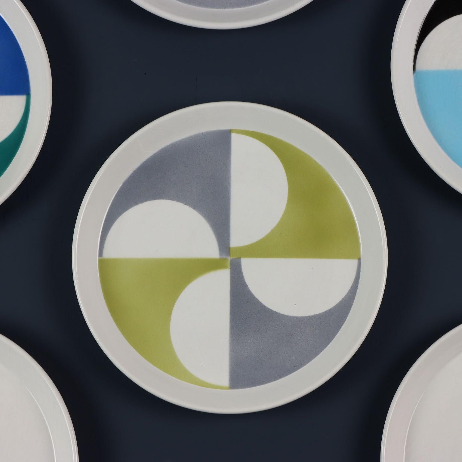 Juego de 6 platos de la serie 