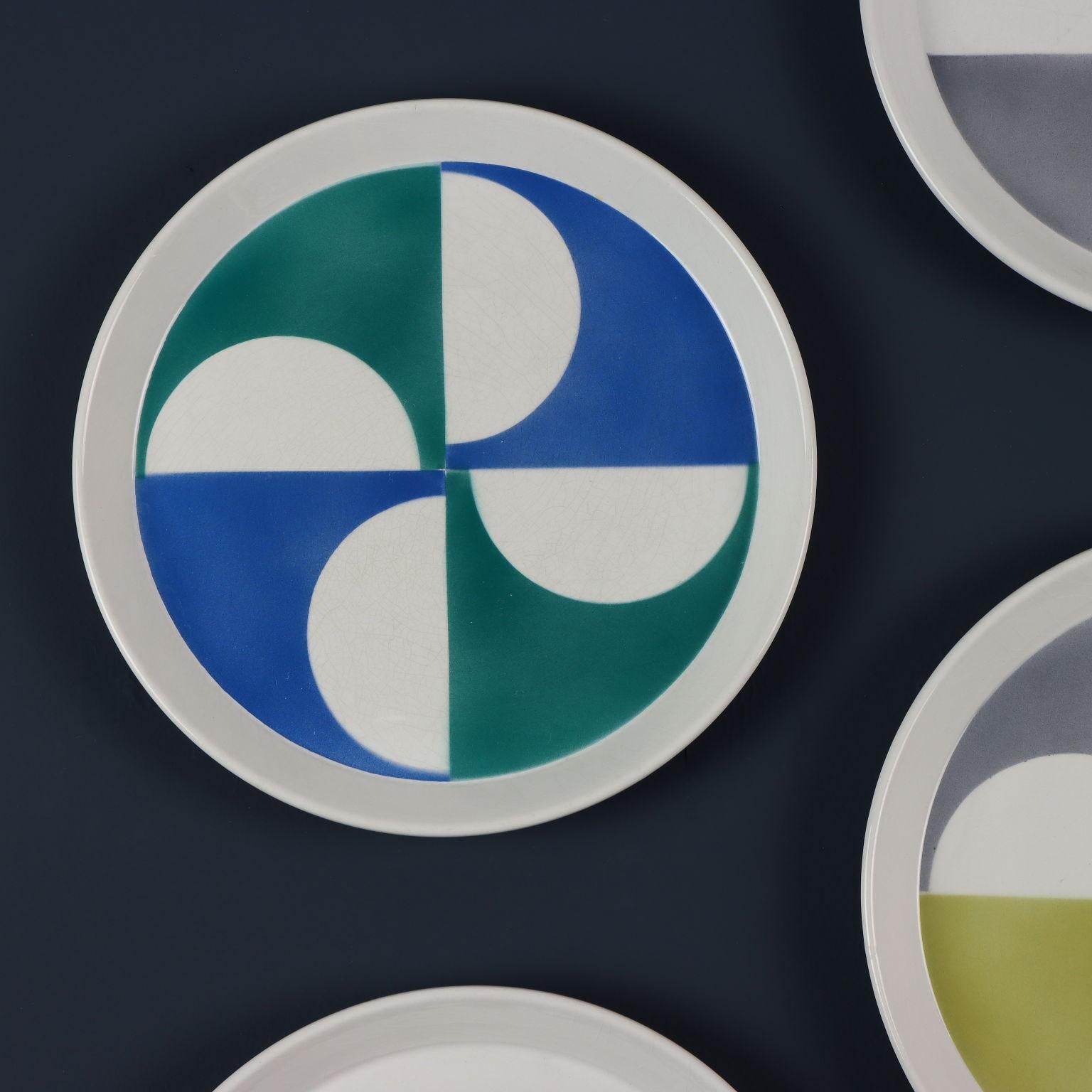 Juego de 6 platos de la serie 
