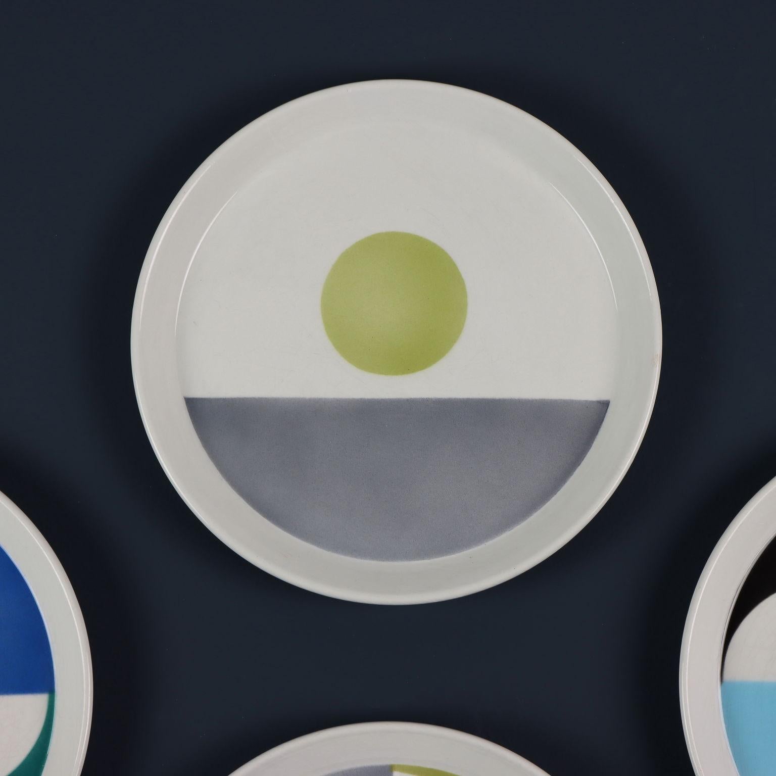 Juego de 6 platos de la serie 