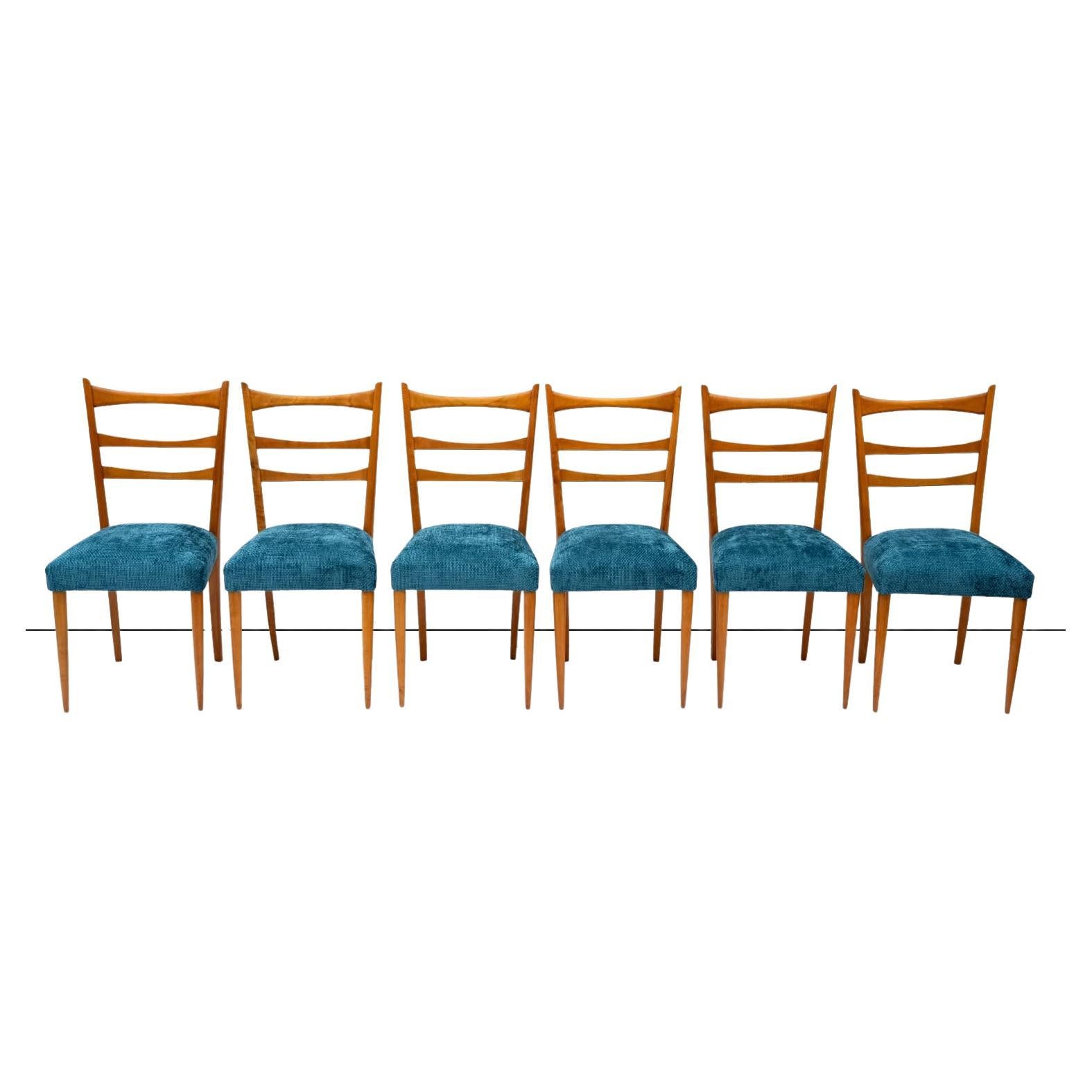 Set di 6 Sedie, Anni
60