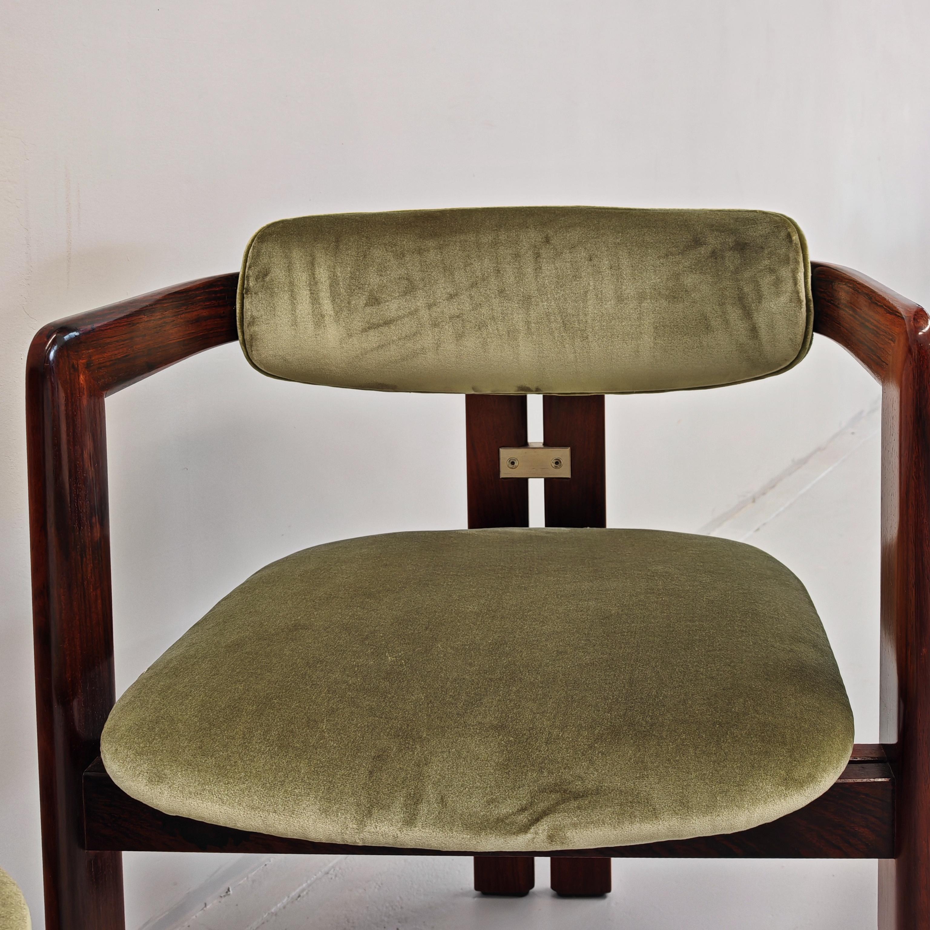 set of 6 chairs 70s 