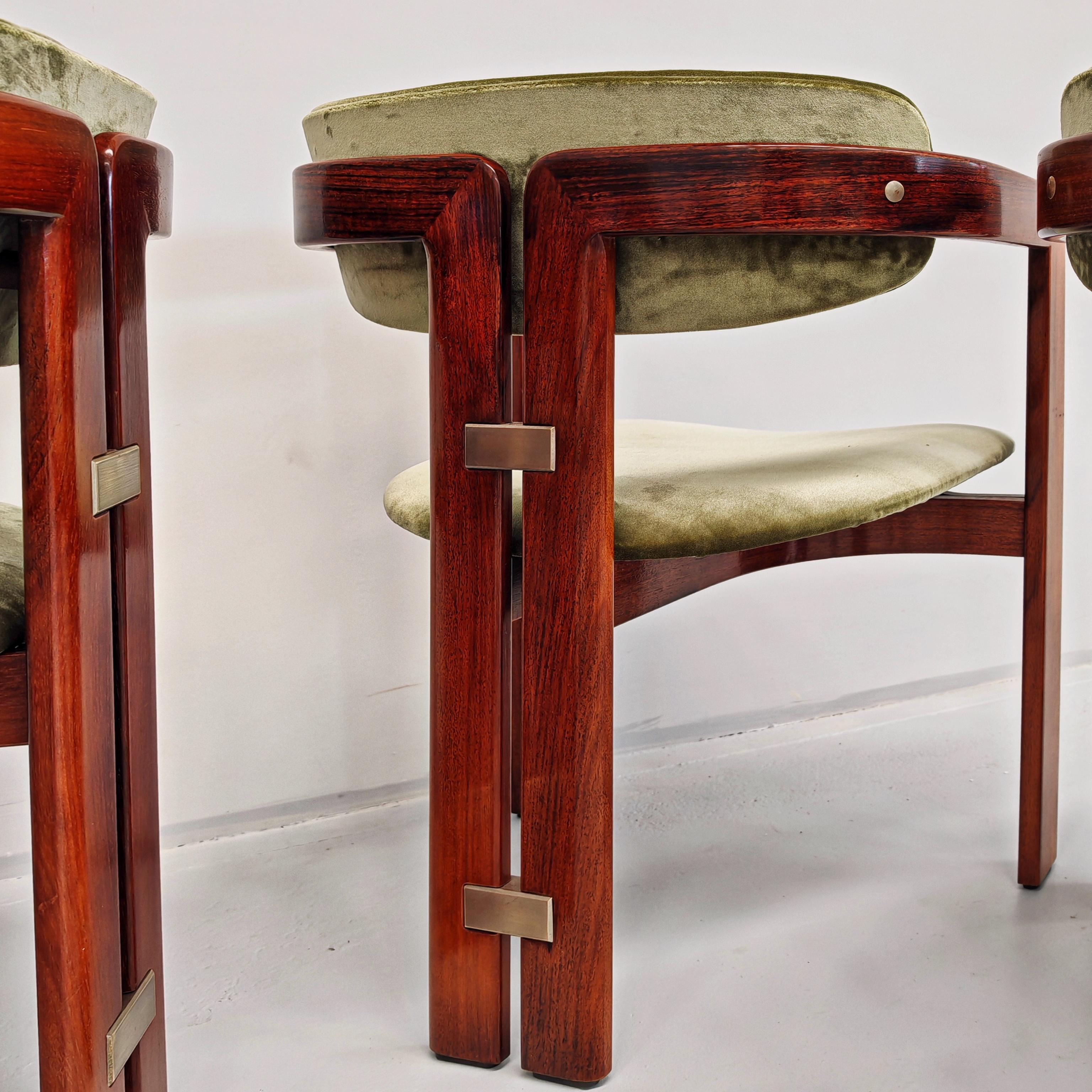 20th Century set of 6 chairs 70s 