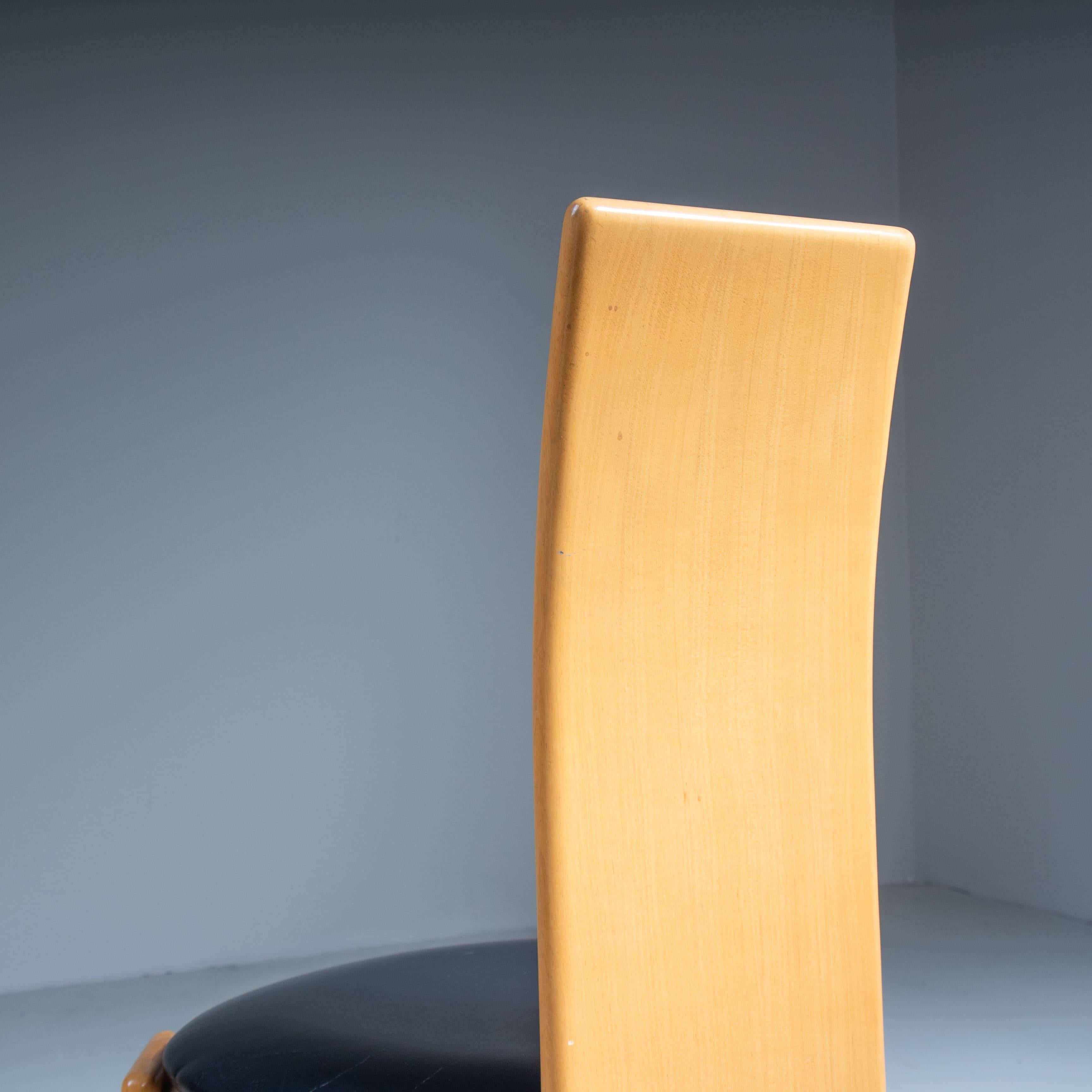 Set of 6 chairs, attributed to Mario Marenco, Mobilgirgi, 1970 For Sale 8