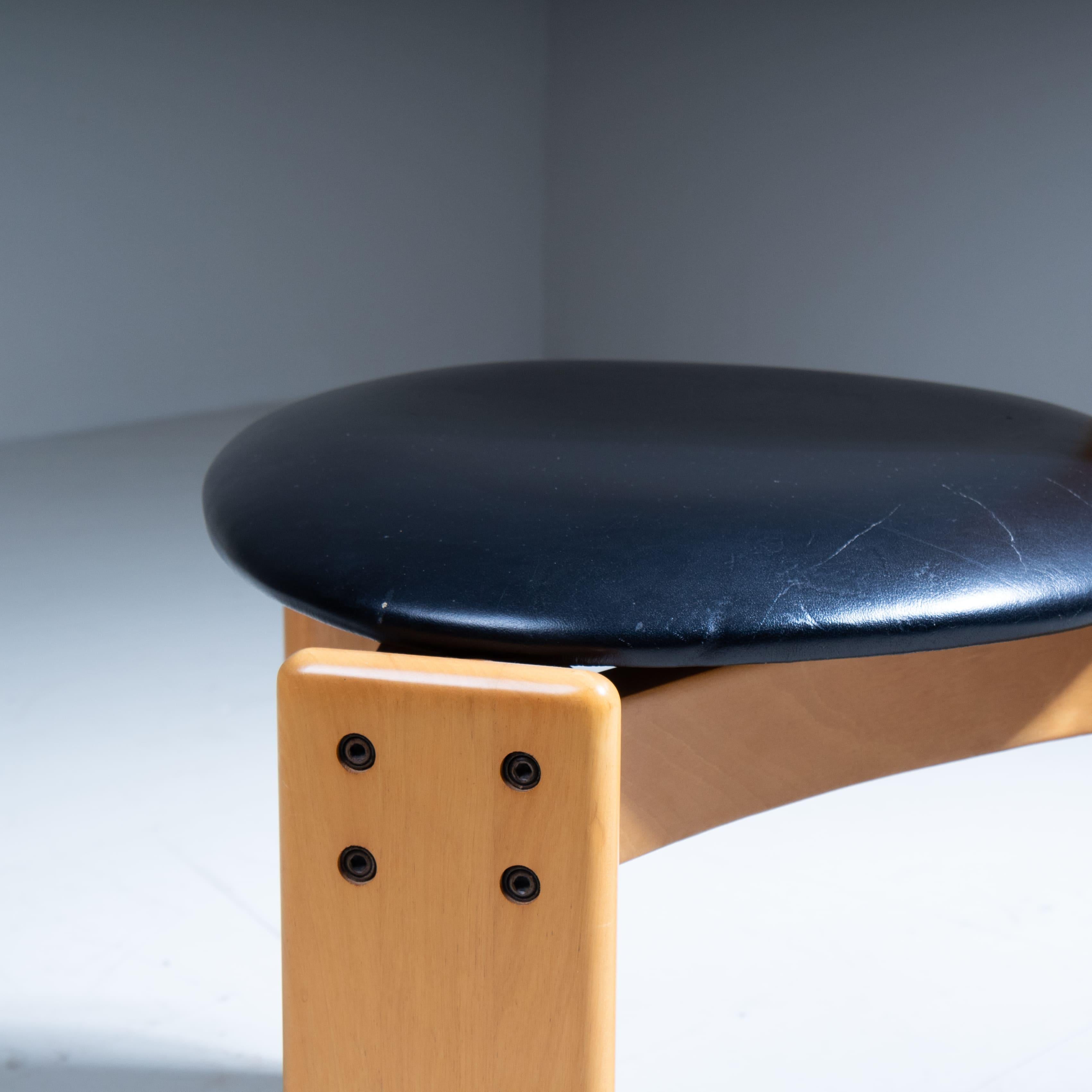 Set of 6 chairs, attributed to Mario Marenco, Mobilgirgi, 1970 For Sale 10