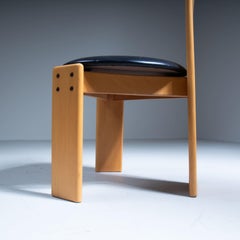 Set of 6 chairs, attributed to Mario Marenco, Mobilgirgi, 1970