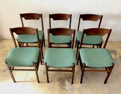 Set of 6 Dining Chairs attributed to Stildomus, Italy, 1970s
