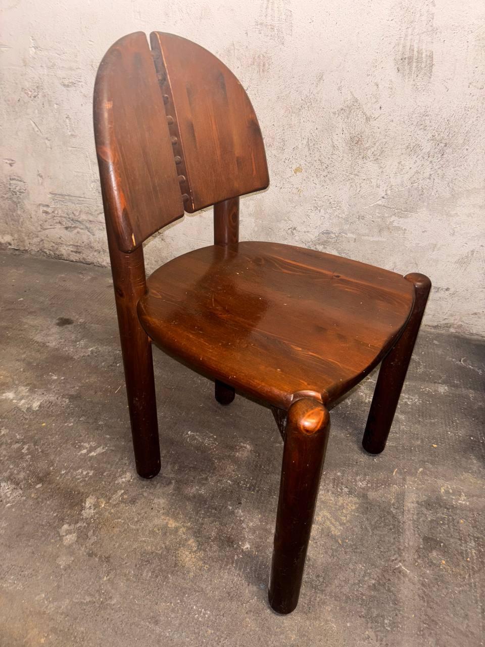 Danish Ensemble de 6 chaises de salle à manger Rainer Daumiller en vente