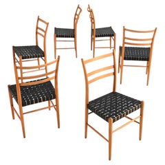 Ensemble de 6 chaises conçues par Yngve Ekström