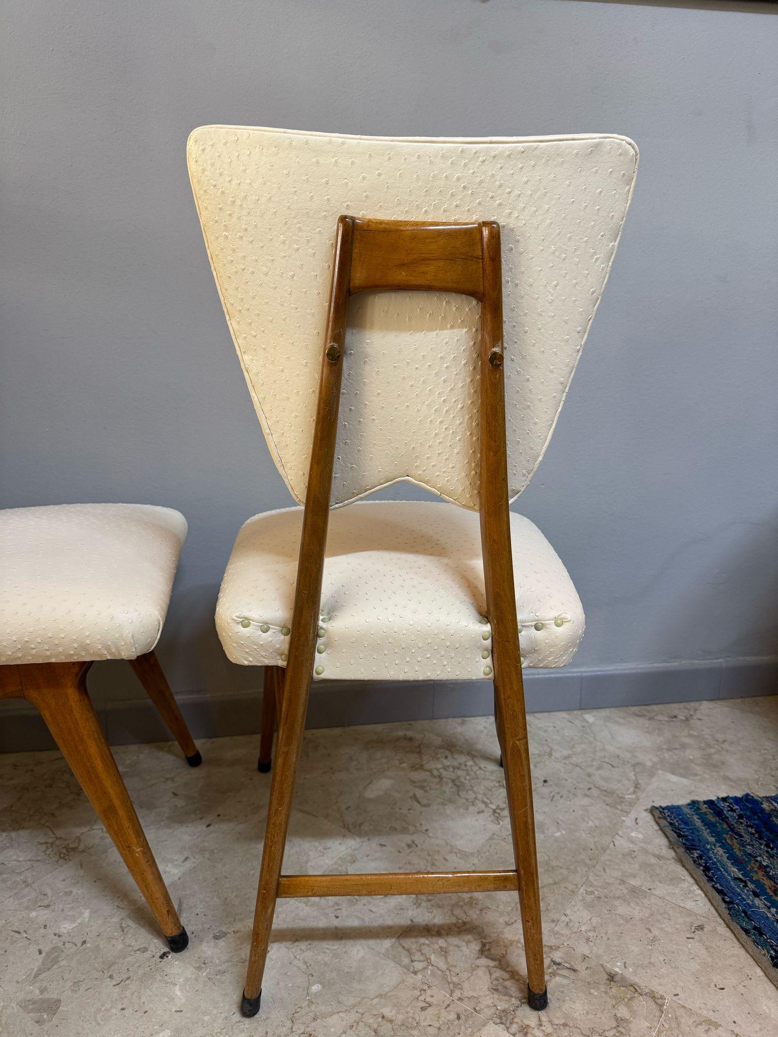 Mid-20th Century Ensemble de 6 chaises 
