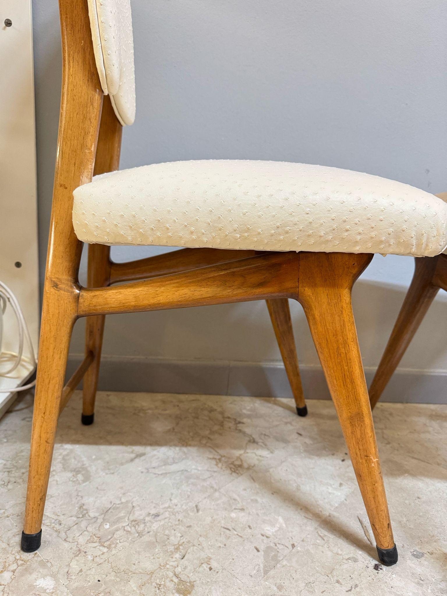 Tissu Ensemble de 6 chaises 
