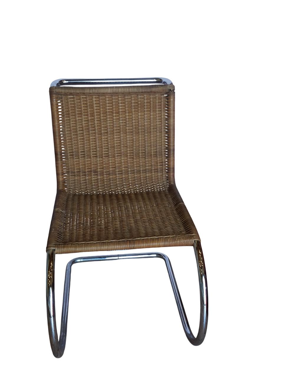 Ensemble de 6 chaises mod. 'MR10' conçues par Ludwig Mies van der Rohe  pour Thonet Bon état - En vente à Firenze, FI