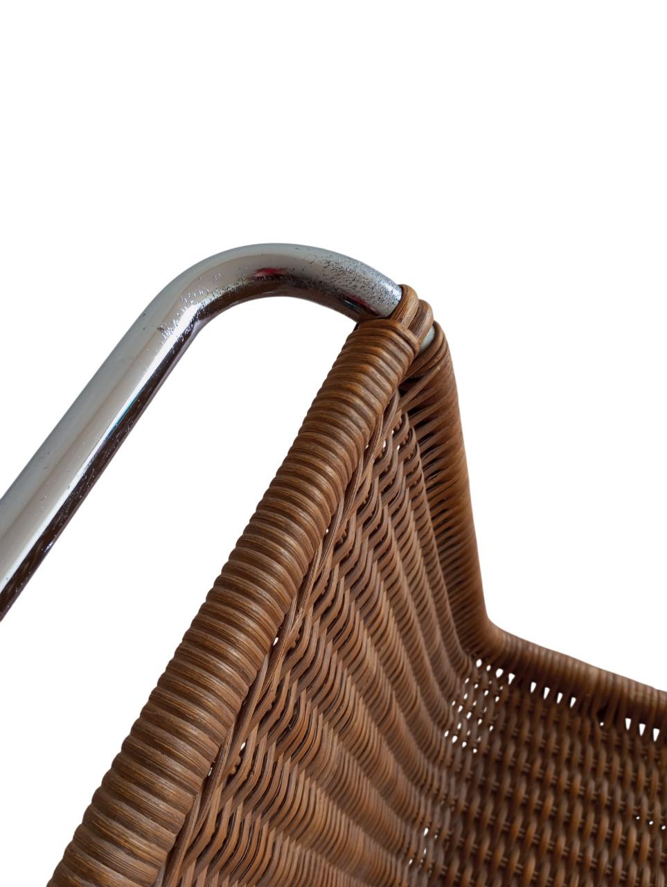 Acier Ensemble de 6 chaises mod. 'MR10' conçues par Ludwig Mies van der Rohe  pour Thonet en vente