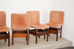 Set di 6 sedie modello Chelsea, Vittorio Introini per Saporiti, Italia, 1966.