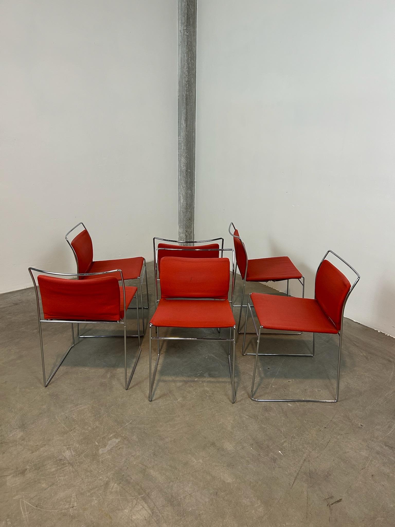 Set di 6 Sedie modello Tulu di Kazuhide Takahama per Simon Gavina en vente 1