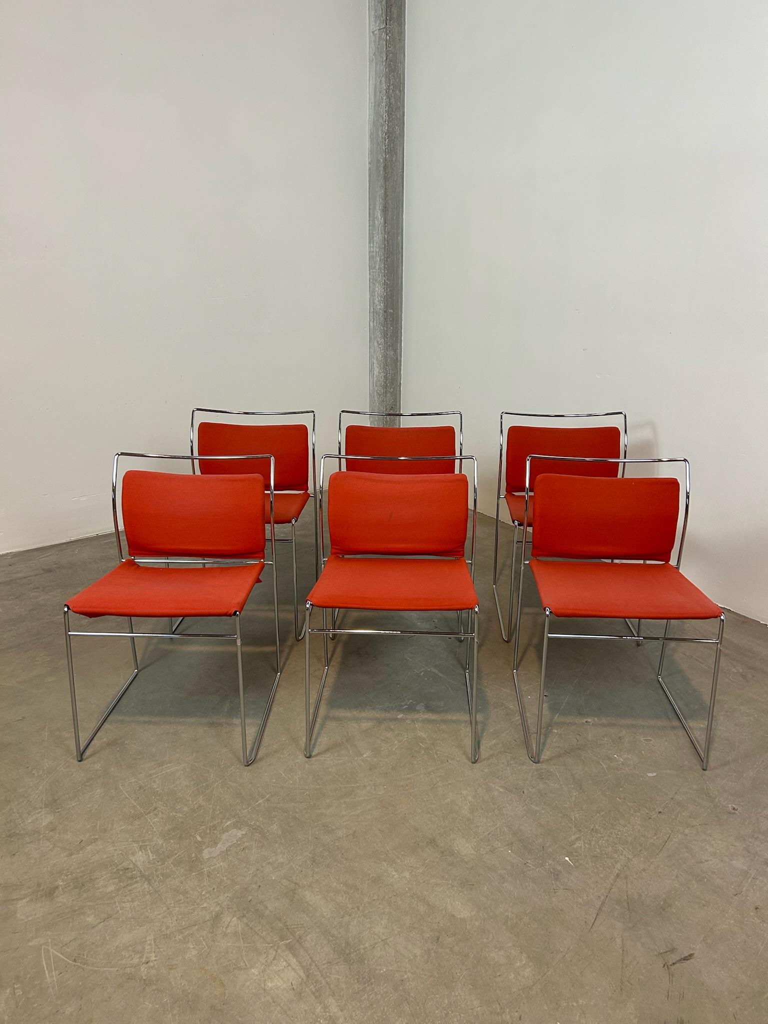 Set di 6 Sedie modello Tulu di Kazuhide Takahama per Simon Gavina en vente 2