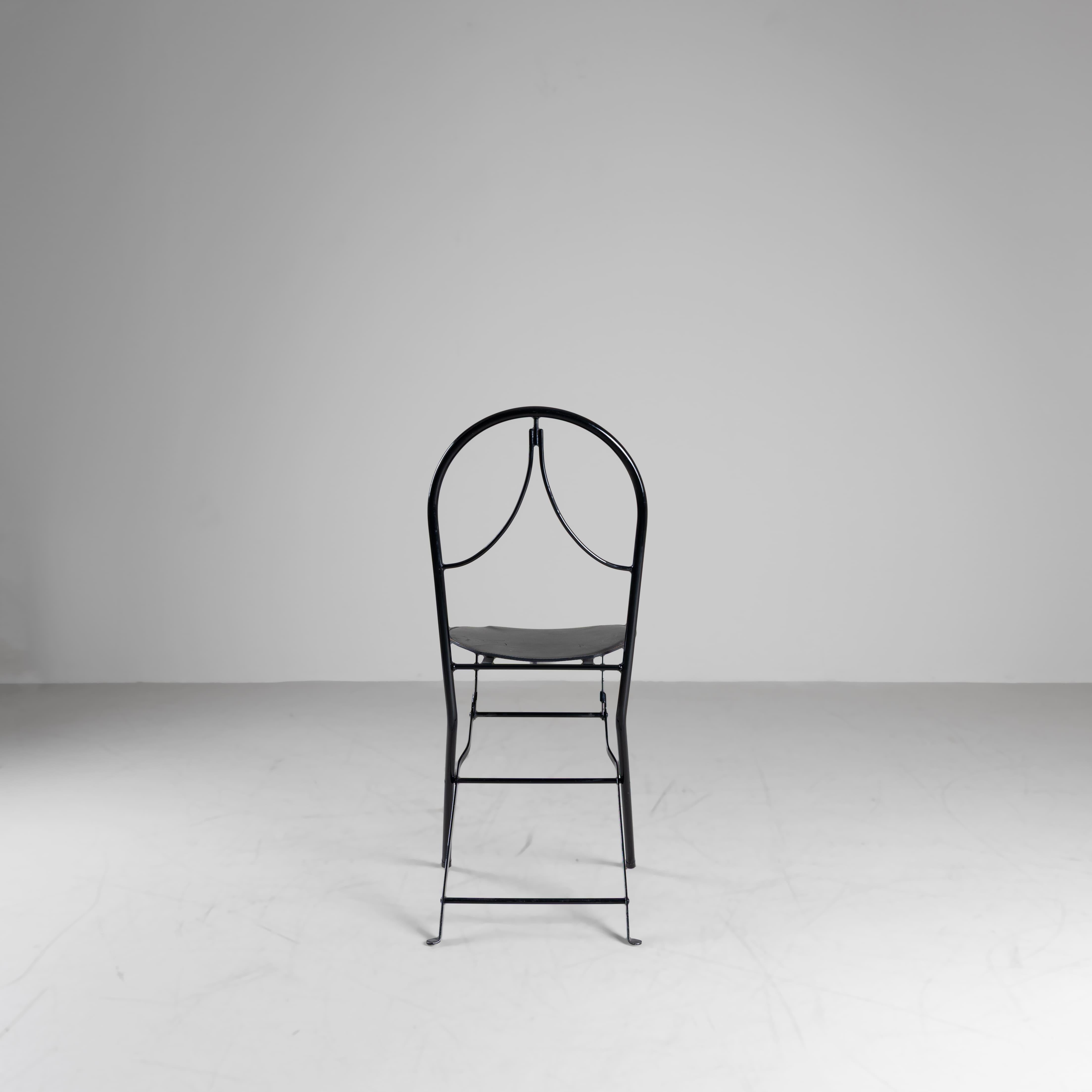 Ensemble de 6 chaises Rosacamuna, Achille Castiglioni, 1983 en vente 11