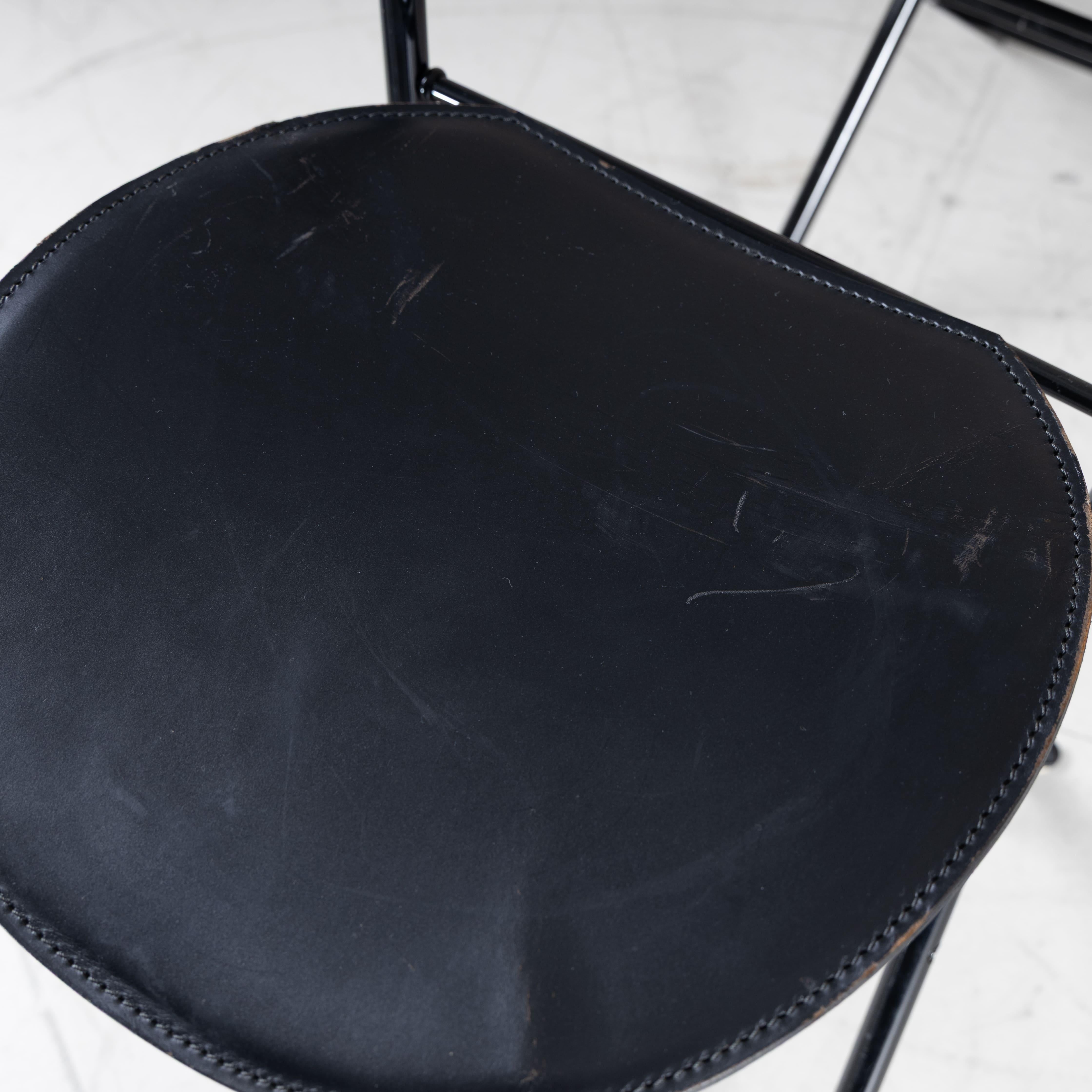 Late 20th Century Ensemble de 6 chaises Rosacamuna, Achille Castiglioni, 1983 en vente
