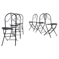 Ensemble de 6 chaises Rosacamuna, Achille Castiglioni, 1983
