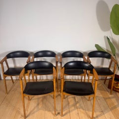 Set of 6 Sax Møbelfabrik chairs in Danish teak, 1960s