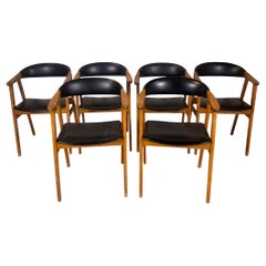 Set of 6 Sax Møbelfabrik chairs in Danish teak, 1960s
