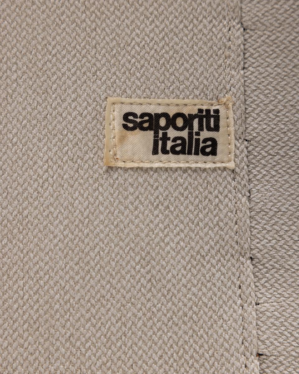 Satz von 6 Stühlen aus den 1970er Jahren mod. Inaly Design G. Offredi für Saporiti (Metall) im Angebot