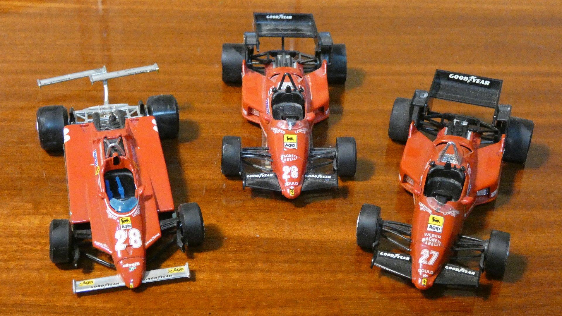 Autre Ensemble de 64 modèles de la collection Scuderia Ferrari Historical Archive, années 1980 en vente