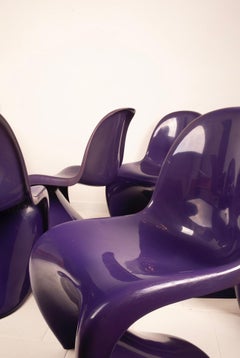 Set di 8 Sedie di Verner Panton per Herman Miller 1971