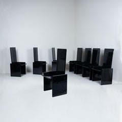 Satz von 8 Stühlen Kazuki, Kazuhide Takahama, Simon International, Italien, 1970