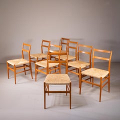 Set di 8 sedie Leggera Gio Ponti Cassina