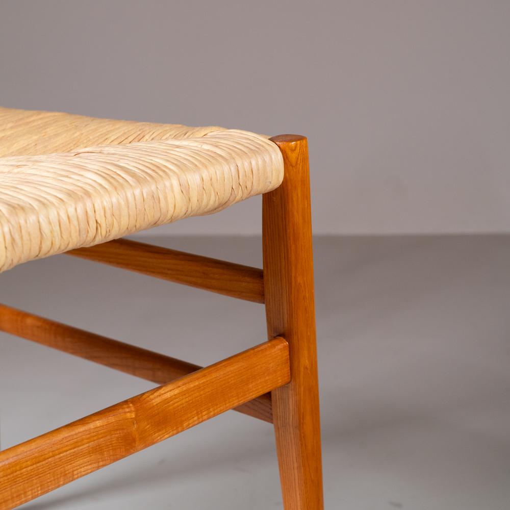 Ensemble de 8 chaises Leggera Gio Ponti Cassina en vente 2