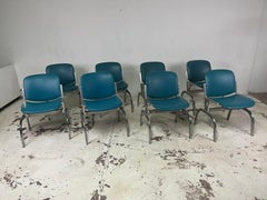 Ensemble de 8 fauteuils de cinéma par Anonima Castelli pour Spazio Uno 1960s