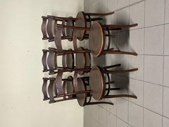 Set of 8 Thonet chairs from the first half of the 1900s