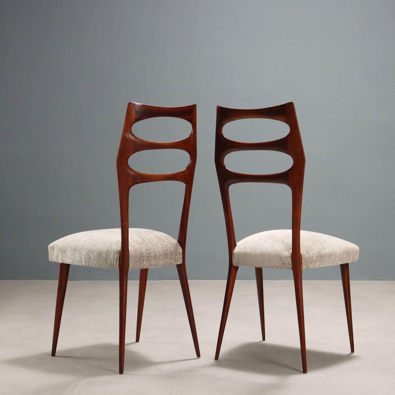 Set di cinque Sedie Anni '50 en Excelente estado para la venta en Milano, IT