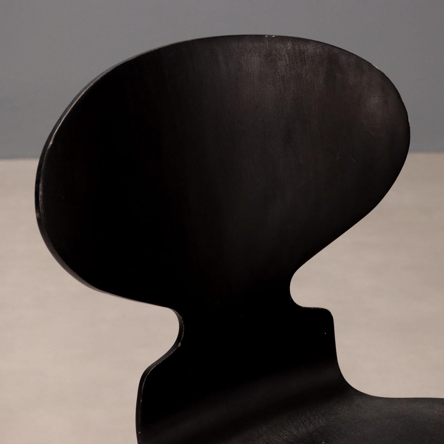 Satz von fünf 'Ameisen'-Stühlen von Arne Jacobsen für Fritz Hansen 1970-80er Jahre (Danish) im Angebot