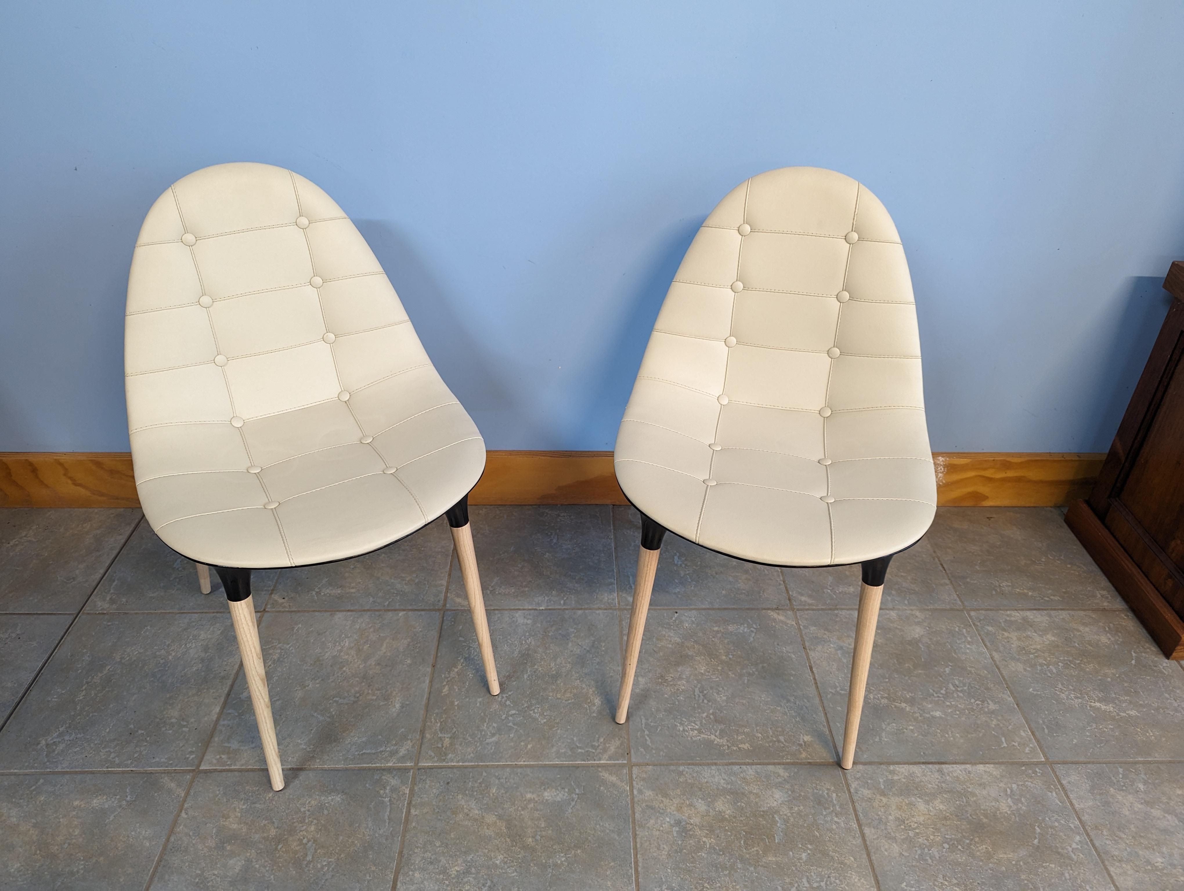 Modern Set  di due sedie 