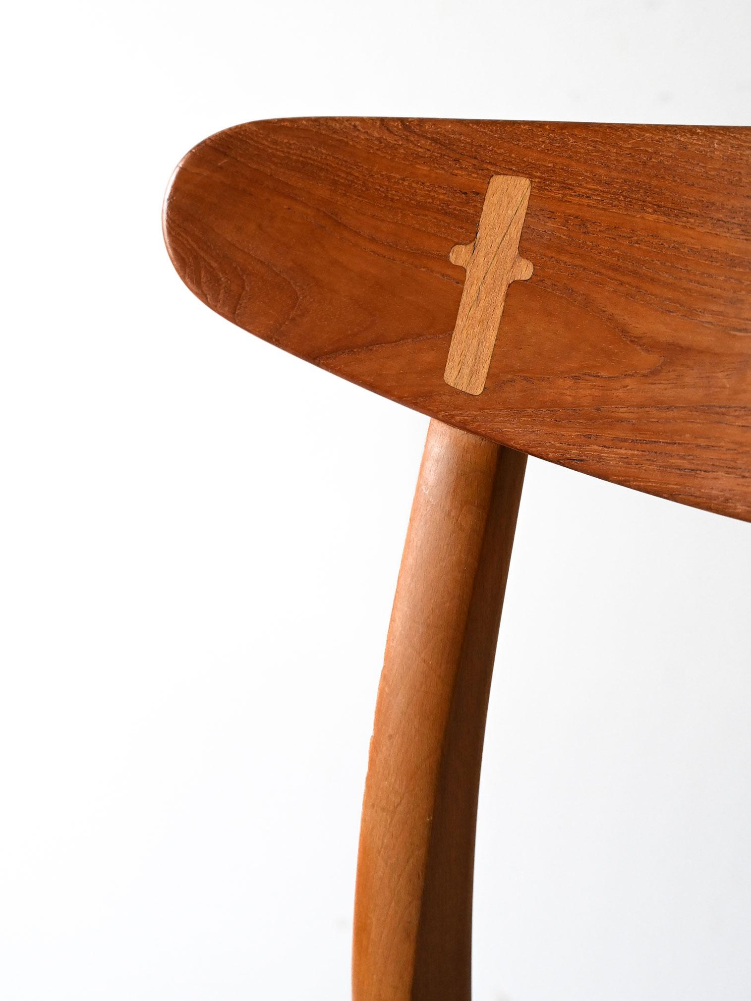 Ensemble de quatre chaises de Hans Wegner en vente 3